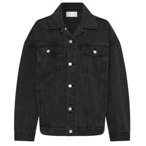 Meshki oversized denim jacket